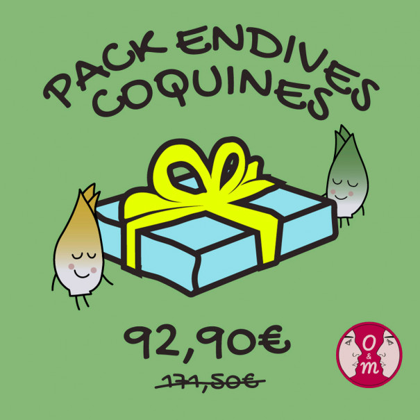 Pack Endives Coquines