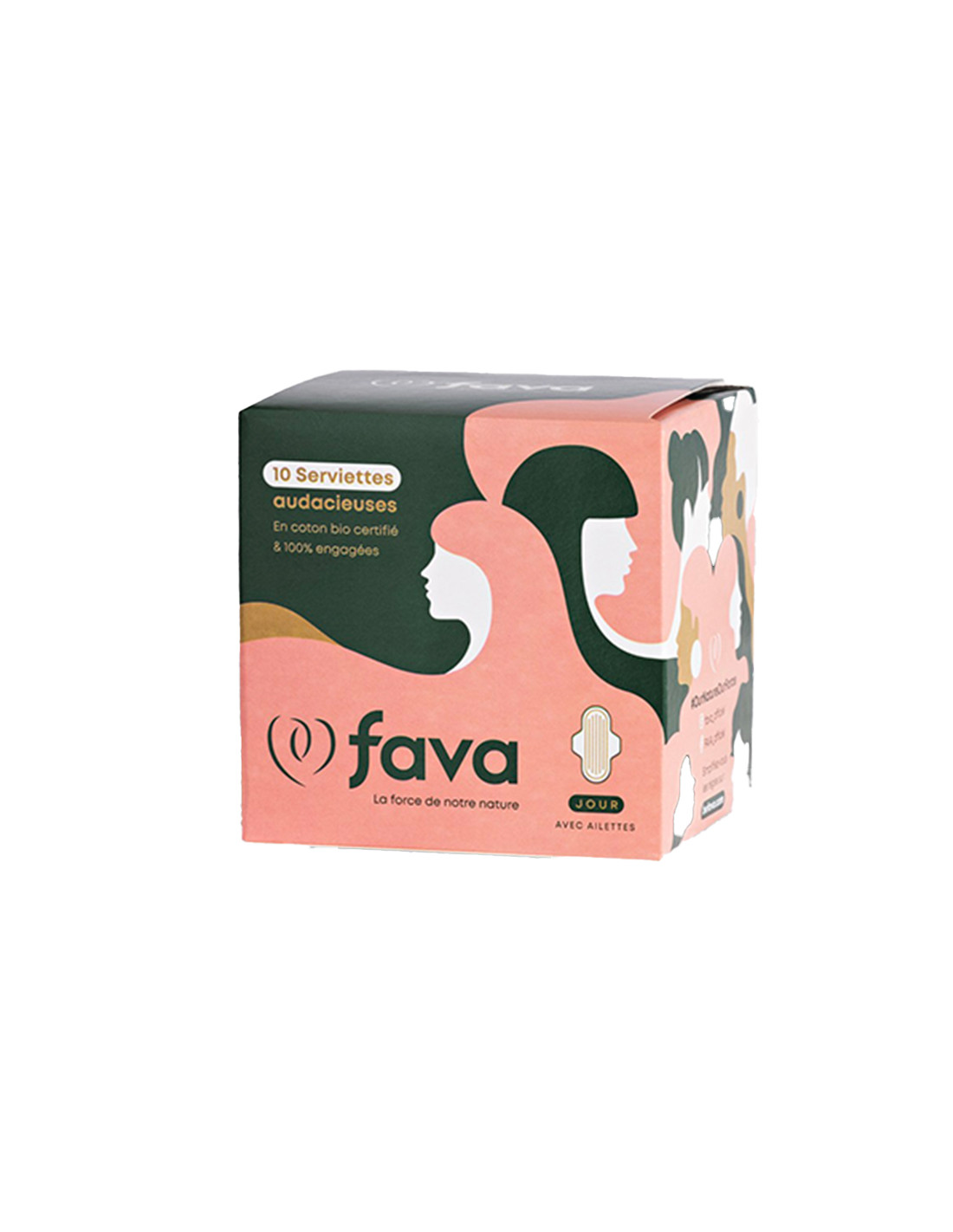 Serviettes hygieniques Bio Fava pV33GVGs