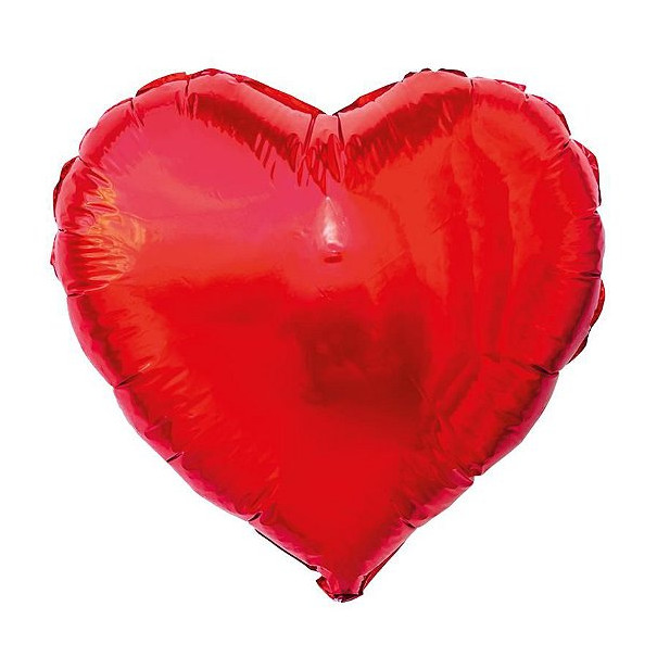 Ballon coeur gonflable 45cm - Cadeau romantique par Passage du Désir
