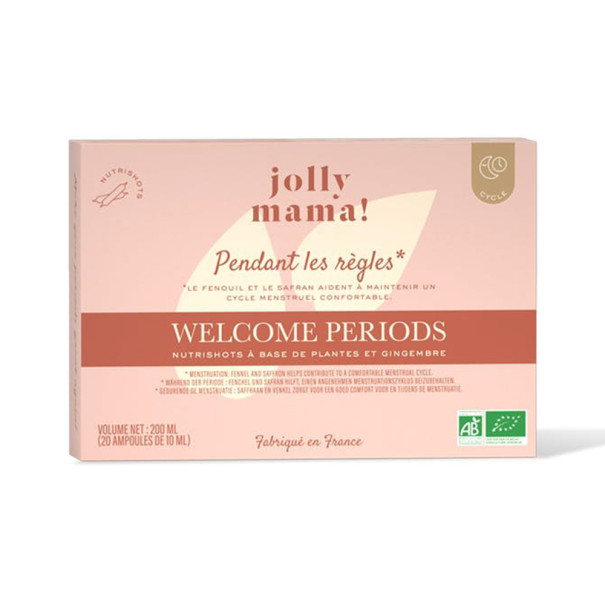 Nutrishots Welcome Periods de Jolly Mama