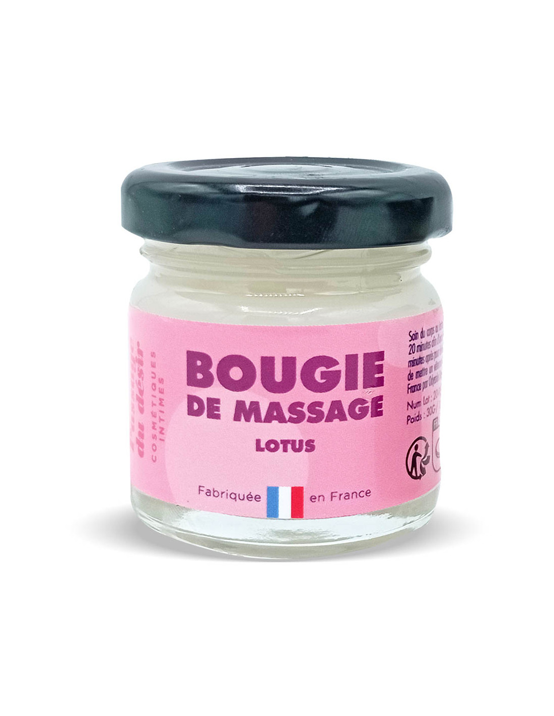 Passage du Désir Mini bougie de massage (40gr) at8eetFM