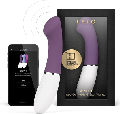 Vibro point G connecté Gigi 3 de Lelo - Violet