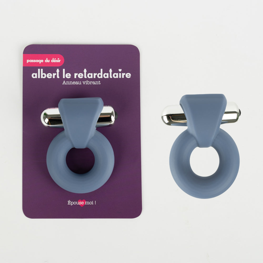 Cockring vibrant Albert le retardataire