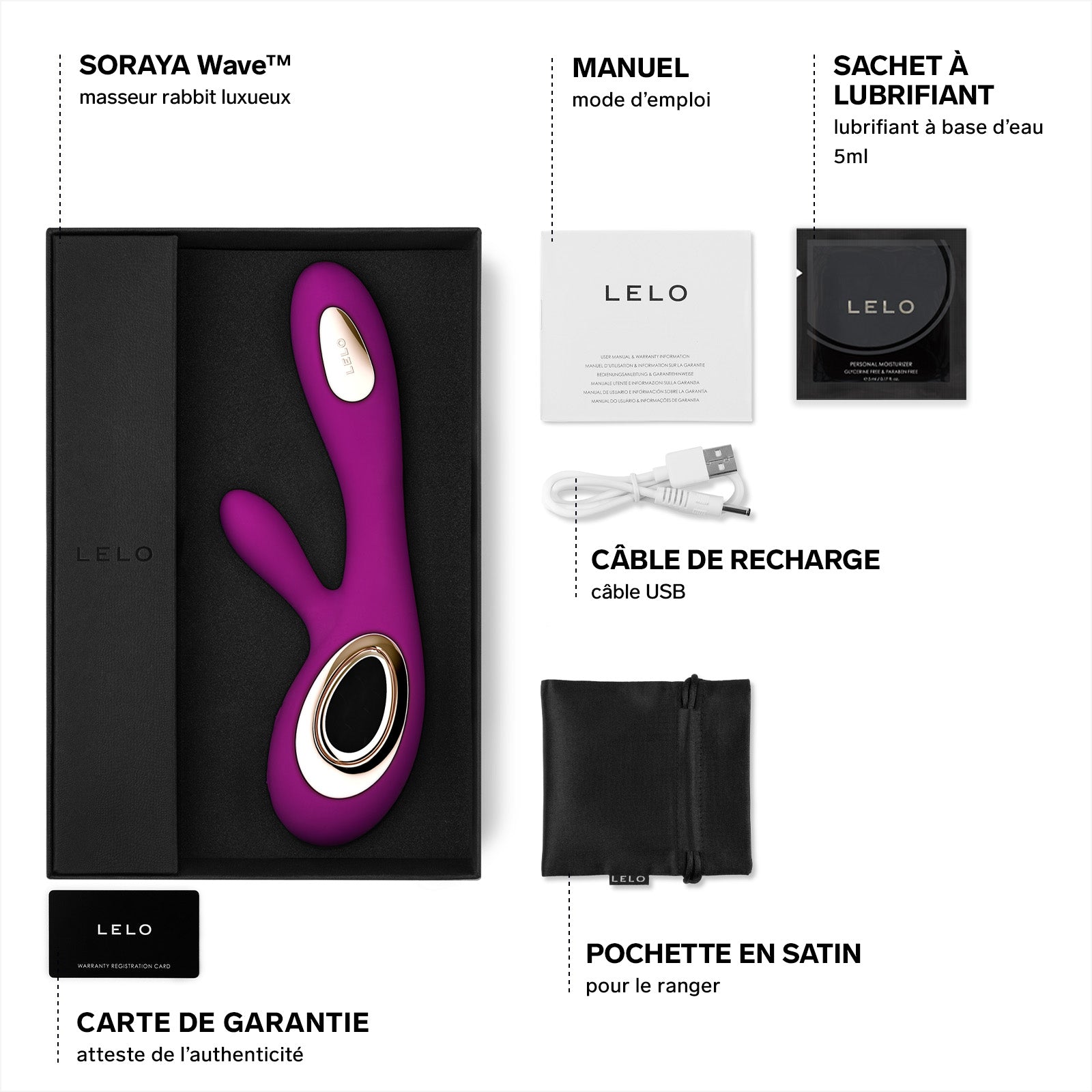 Soraya Wave de Lelo - Rose