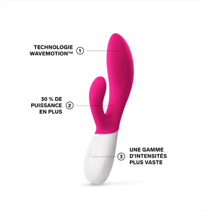 Rabbit Ina Wave 2 de Lelo - Rose