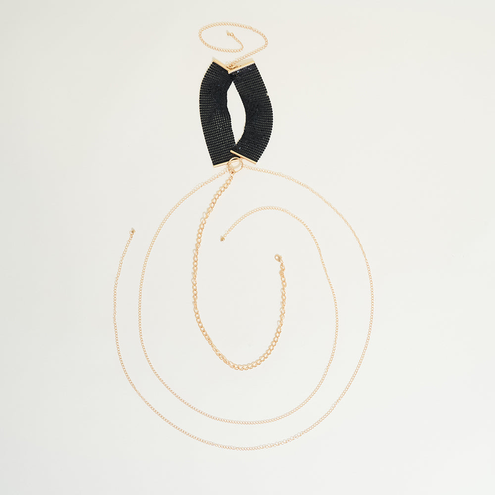Collier Désir Metallique de Bijoux Indiscrets - Noir