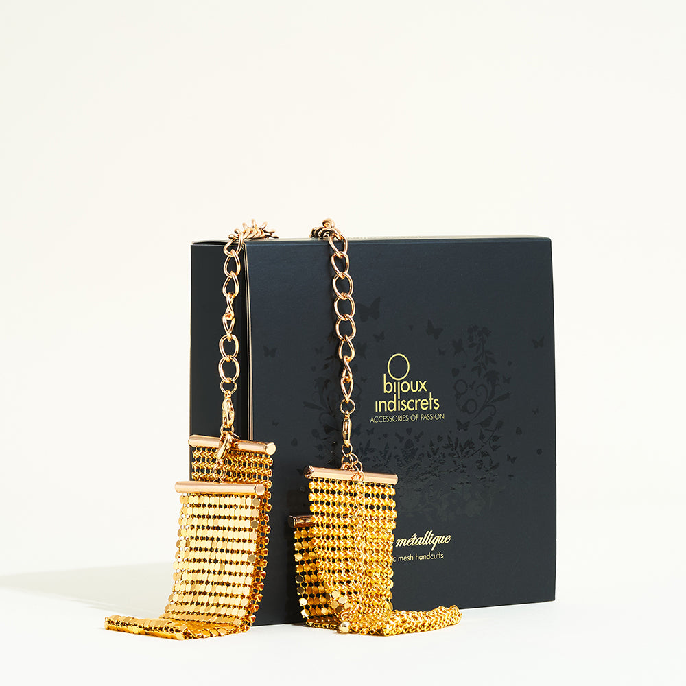 Menottes Désir Métallique Bijoux Indiscrets - Or