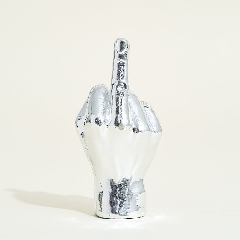 Porte photo magnétique fuck - Argent