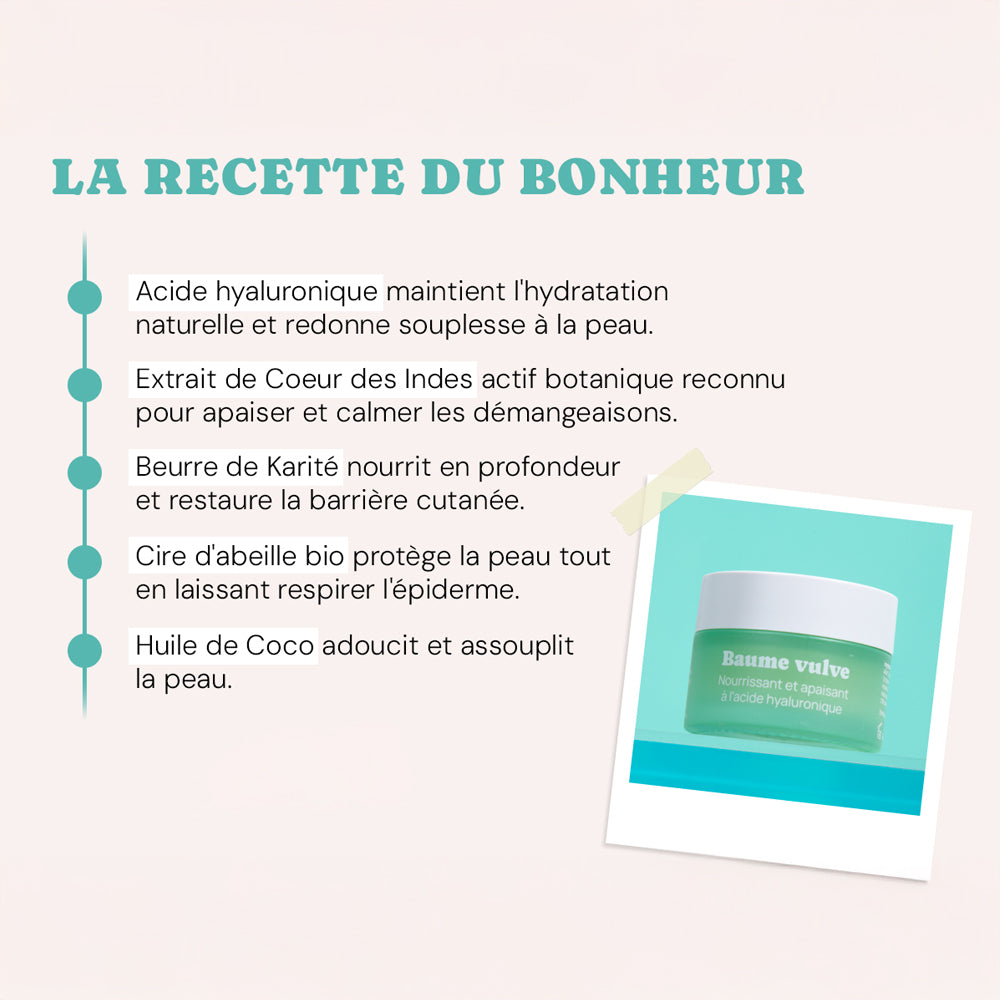 Baume vulve acide hyaluronique