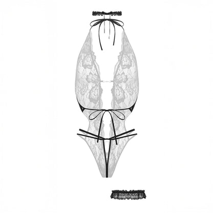 Body Renée ouvert Christine Le duc - Noir