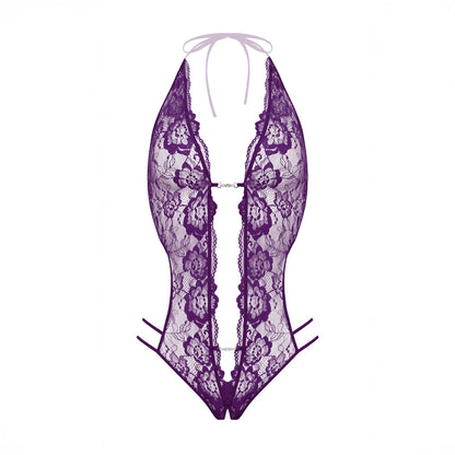 Body Renée ouvert Christine Le duc - Violet