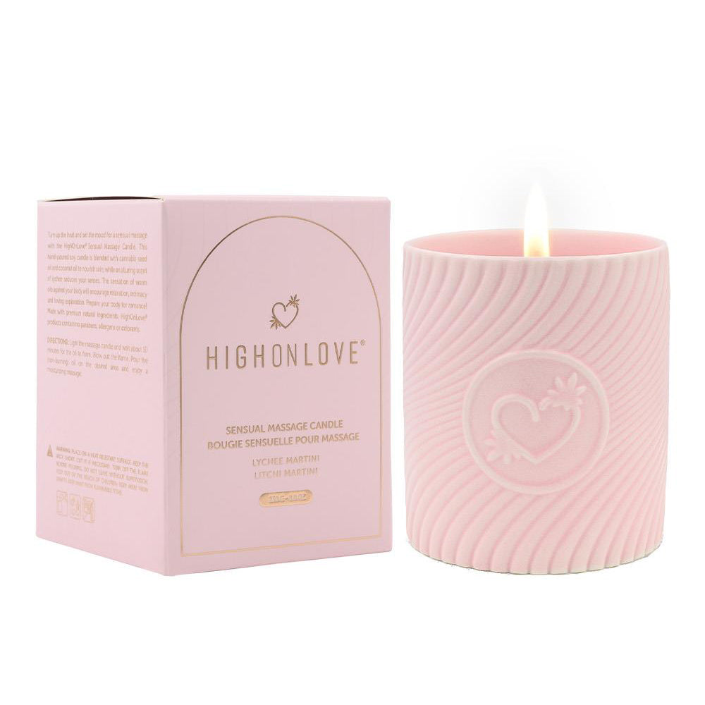 Bougie de massage Litchi Martini
