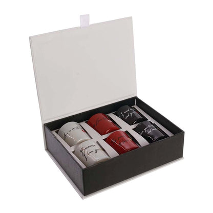 Coffret 6 bougies Mots d’Amour