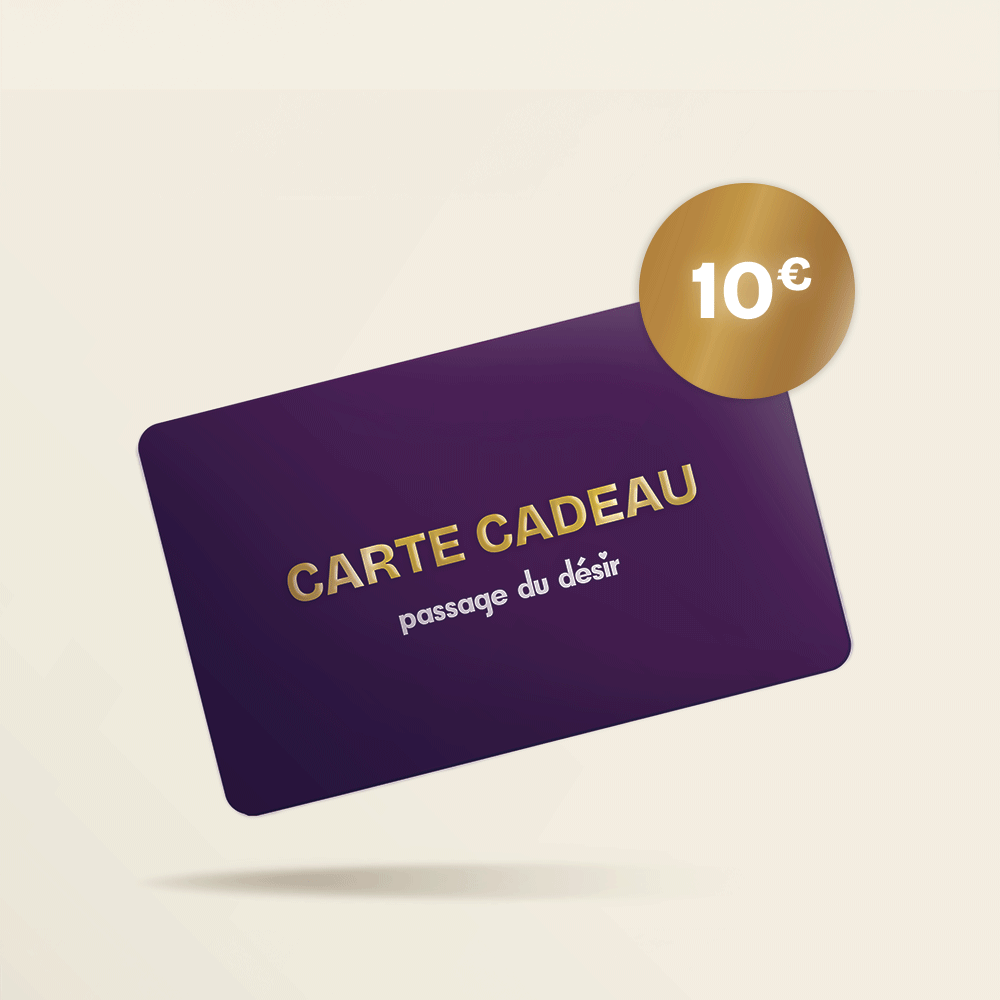 Carte Cadeau Passage du désir