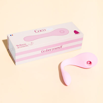 Double stimulateur Coco 2 de Puissante - Rose