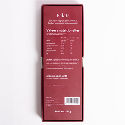 Chocolat aphrodisiaque Marie de Buttet