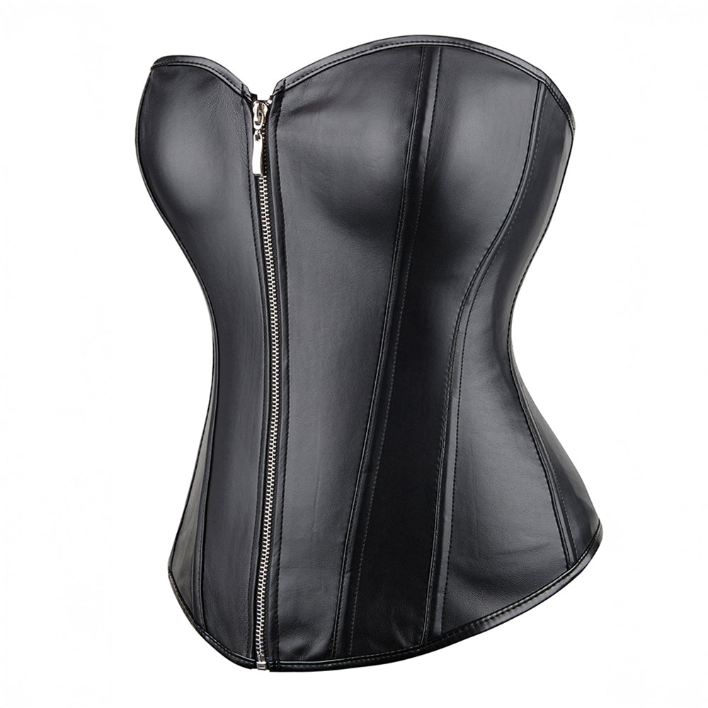 Corset Wetlook Zip OhYeah - Corset Wetlook Zip OhYeah