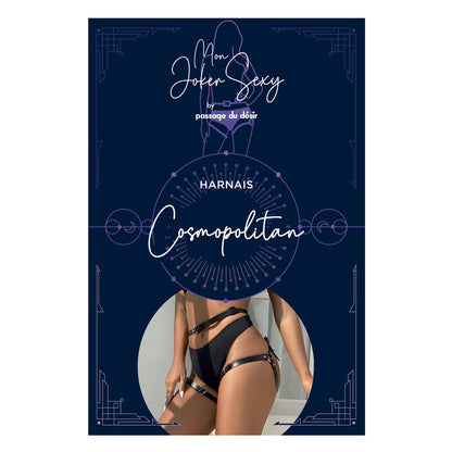 Harnais BDSM simili cuir Cosmopolitan Mon Joker Sexy