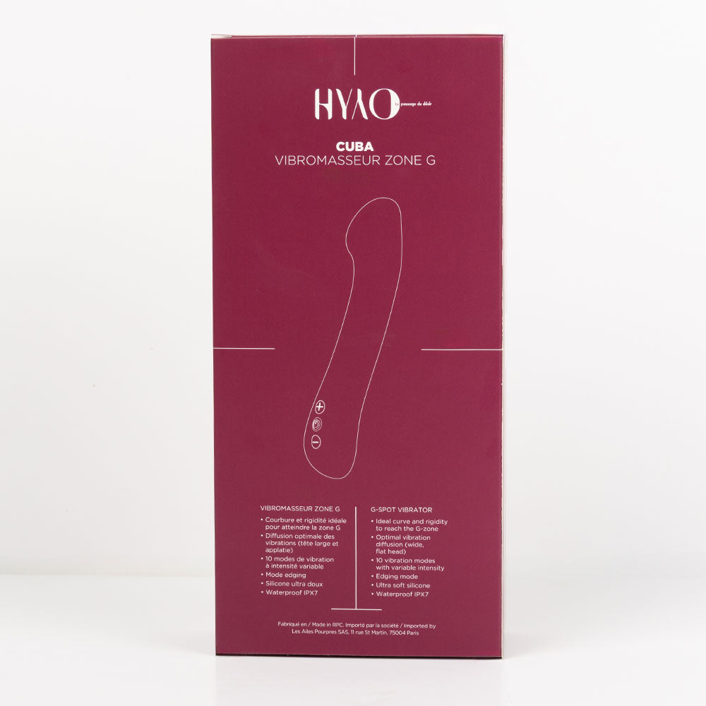 Vibromasseur Zone G Cuba de Hyyo