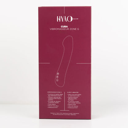 Vibromasseur Zone G Cuba de Hyyo