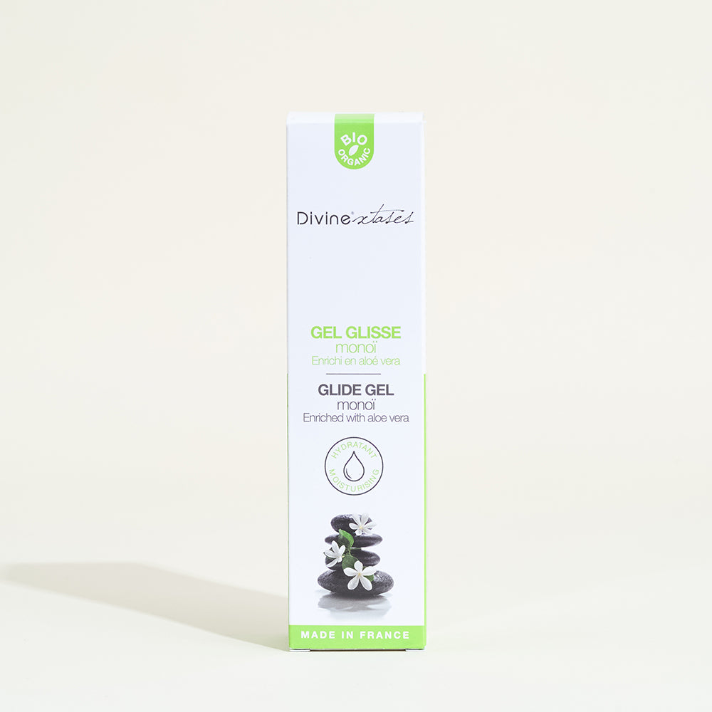 Lubrifiant Gel glisse Monoï Bio Divinextases