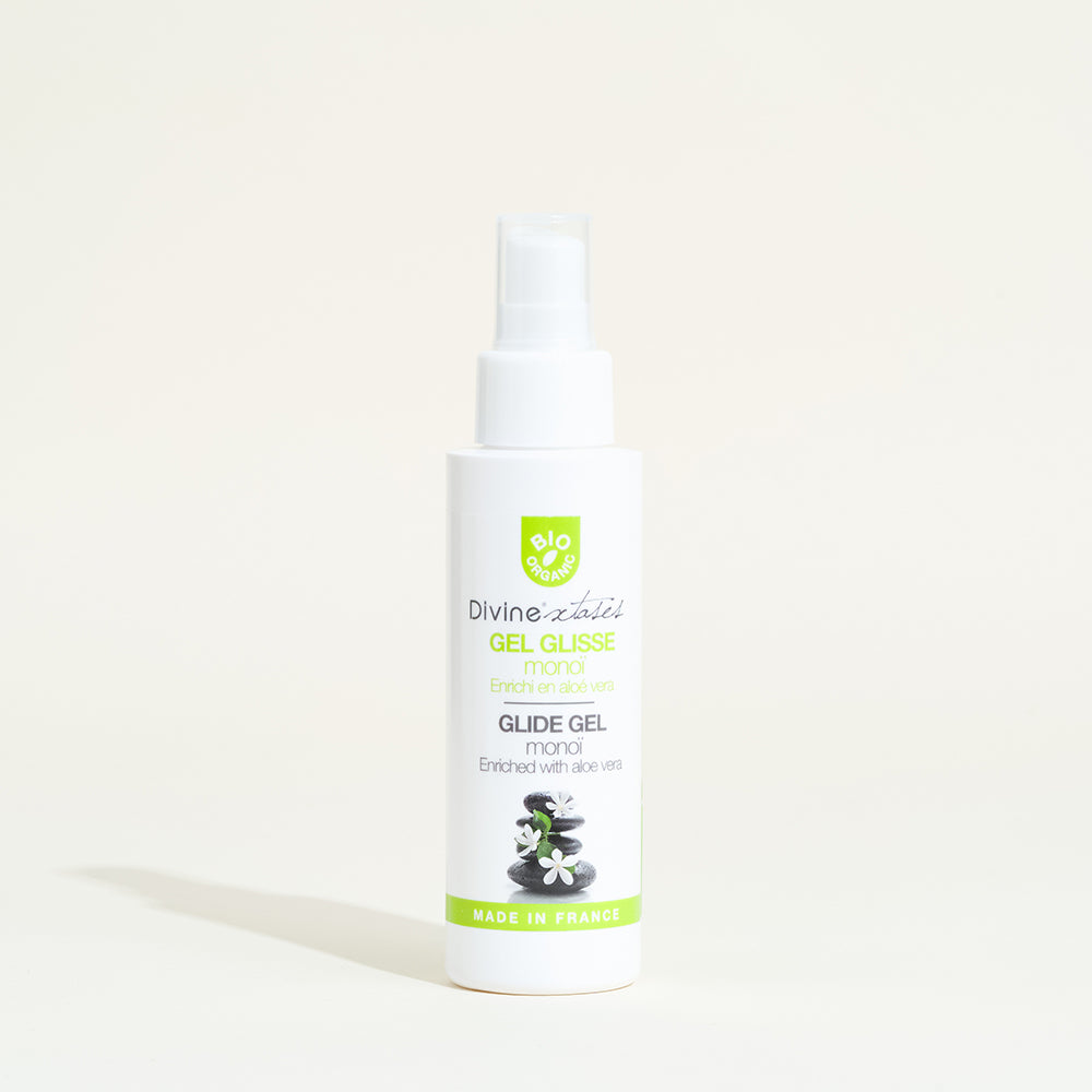 Lubrifiant Gel glisse Monoï Bio Divinextases