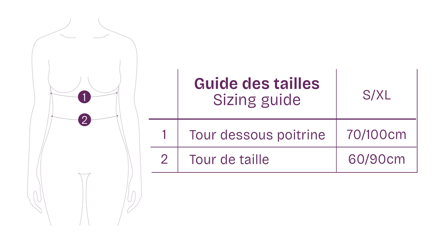 Harnais buste ouvert Diane Passage du désir lingerie