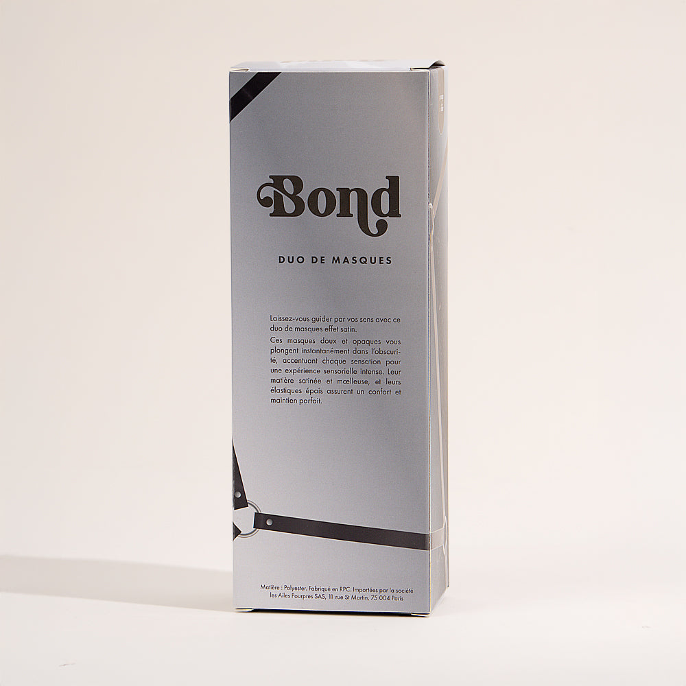 Duo de masques Bond