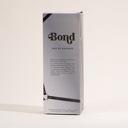 Duo de masques Bond