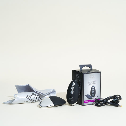 Vibro de culotte télécommandé 50 nuances de Grey