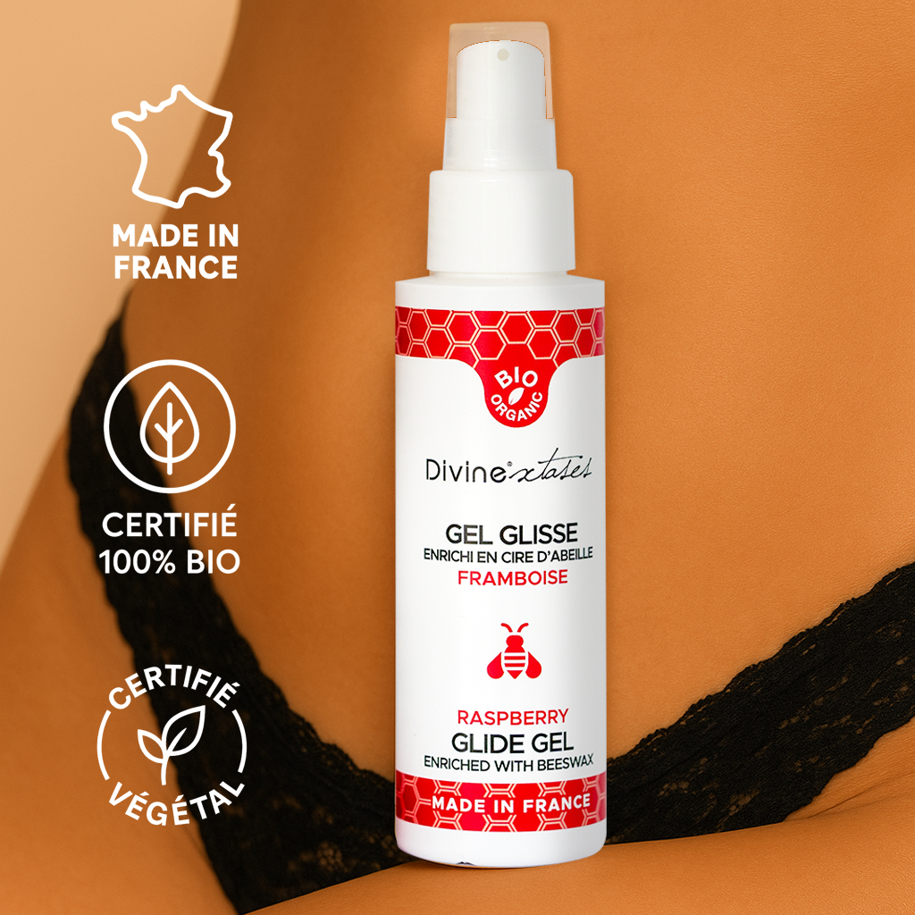 Gel glisse framboise Divinextases