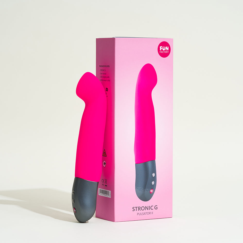 Vibromasseur Pulsator Stronic-G de Fun Factory - Rose