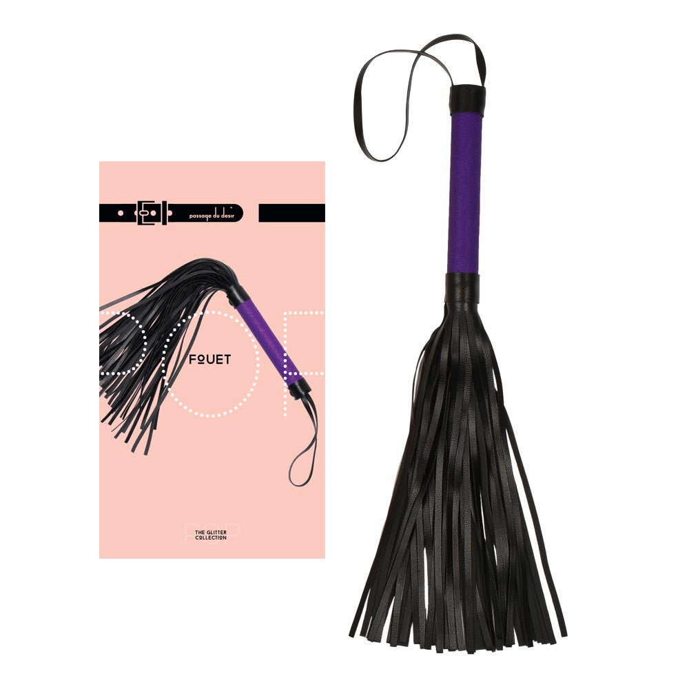 Fouet Pop - Violet pailleté