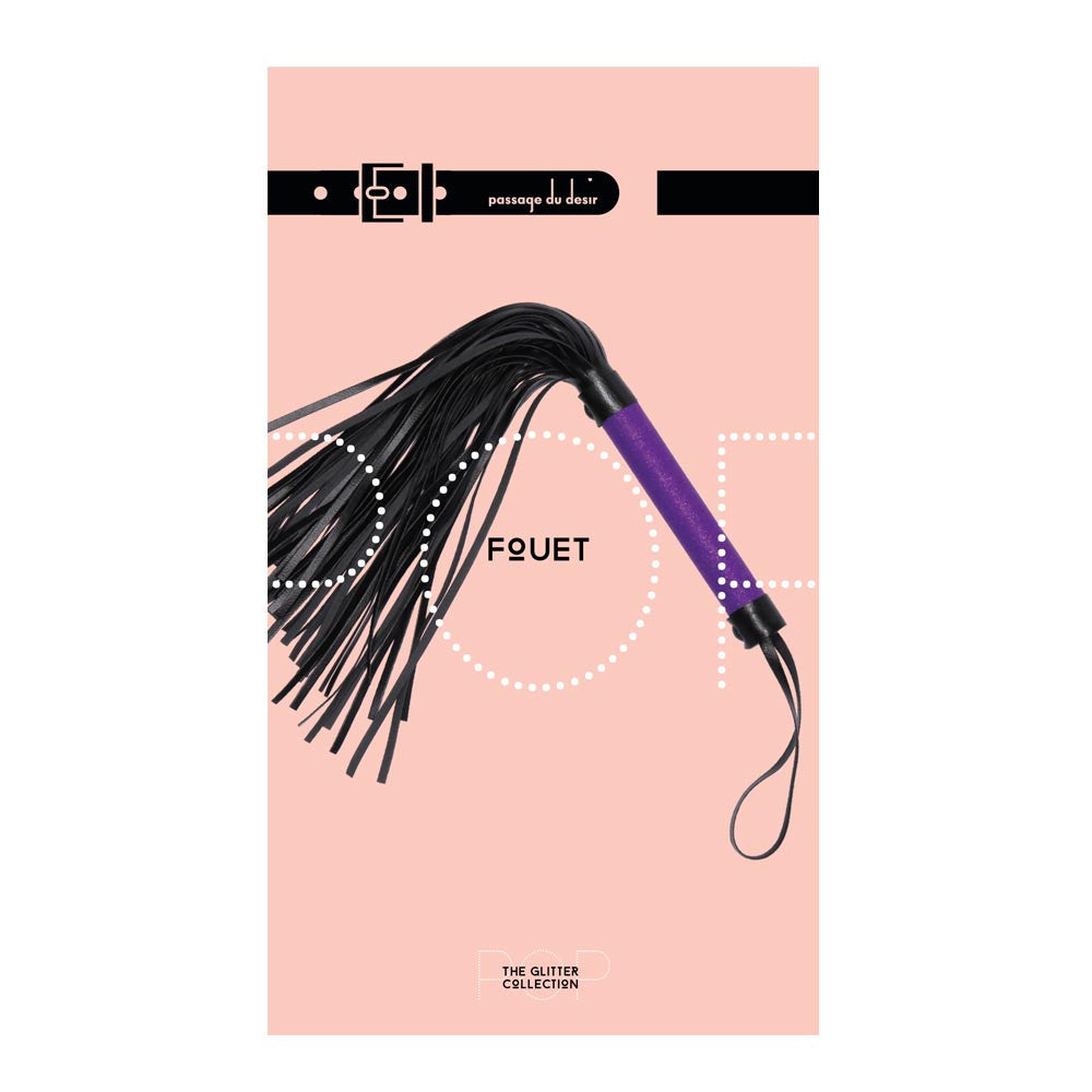 Fouet Pop - Violet pailleté