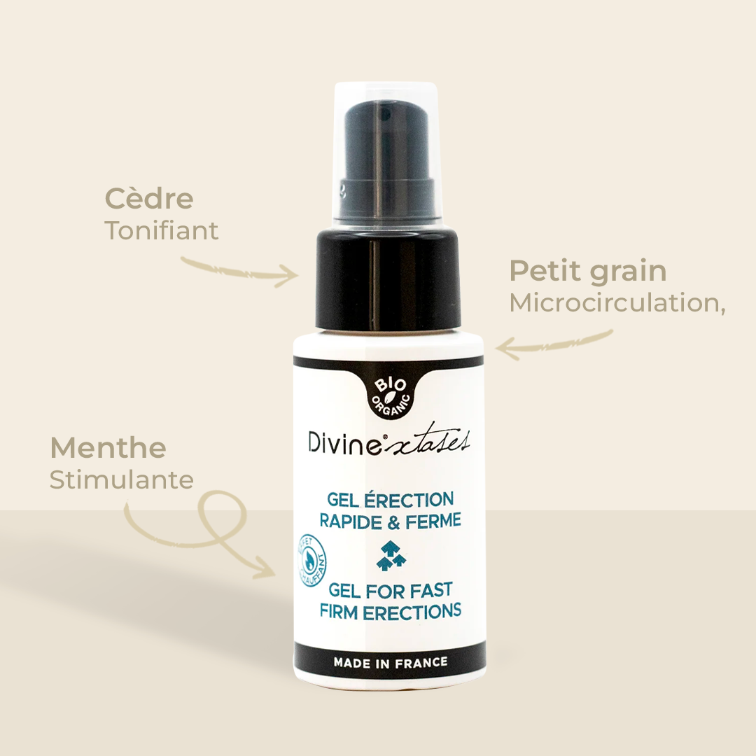 Gel érection rapide et ferme Bio