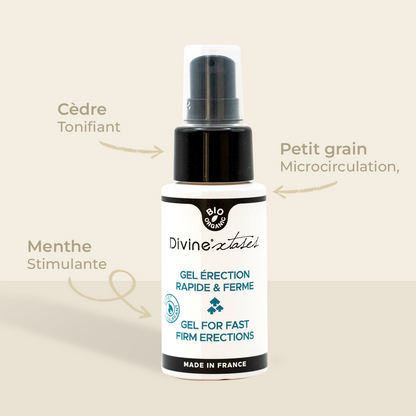 Gel érection rapide et ferme Bio