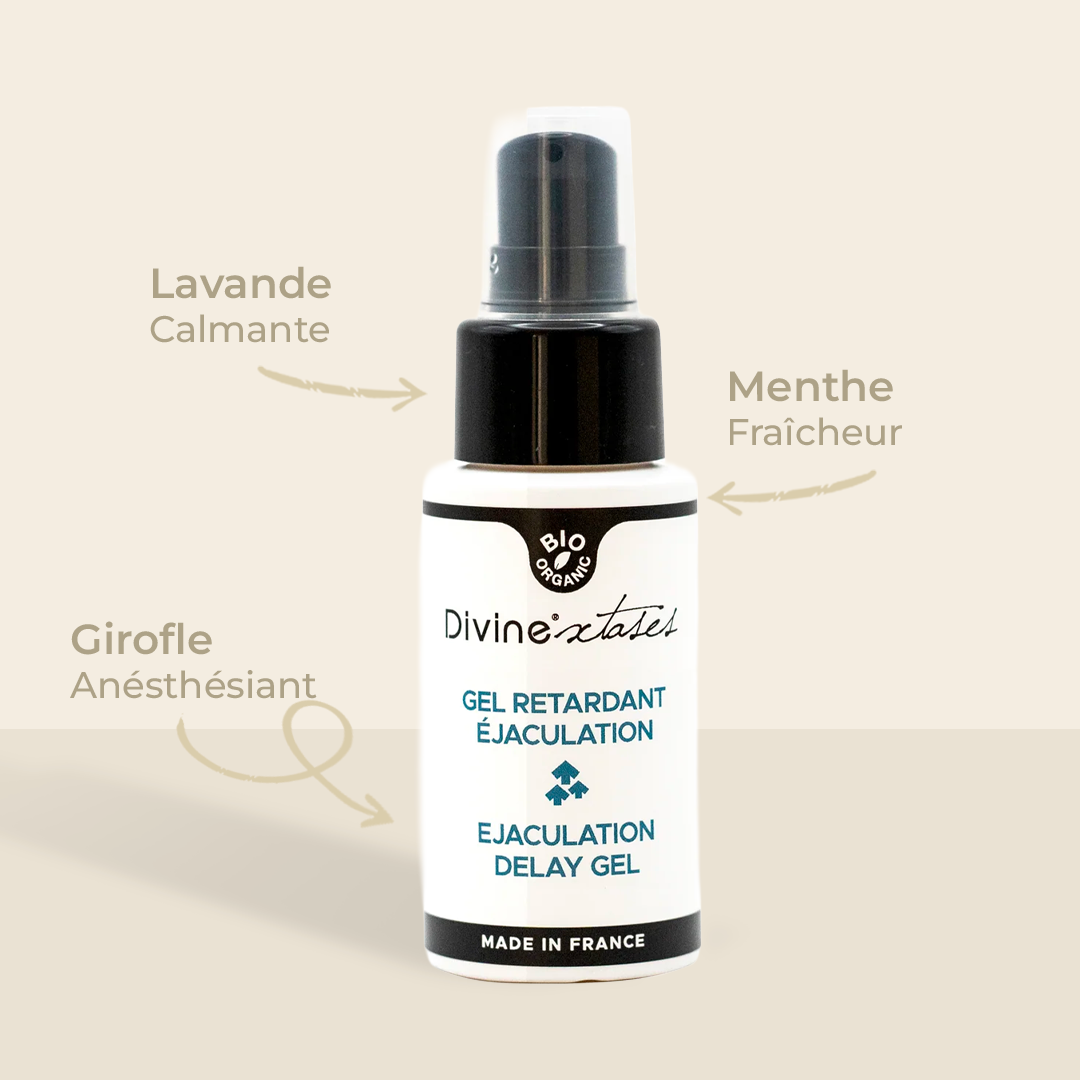 Gel retardant éjaculation Bio Divinextases
