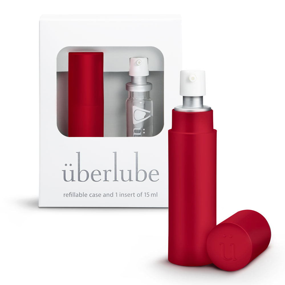 Lubrifiant Überlube 15 ml avec étui - Rouge