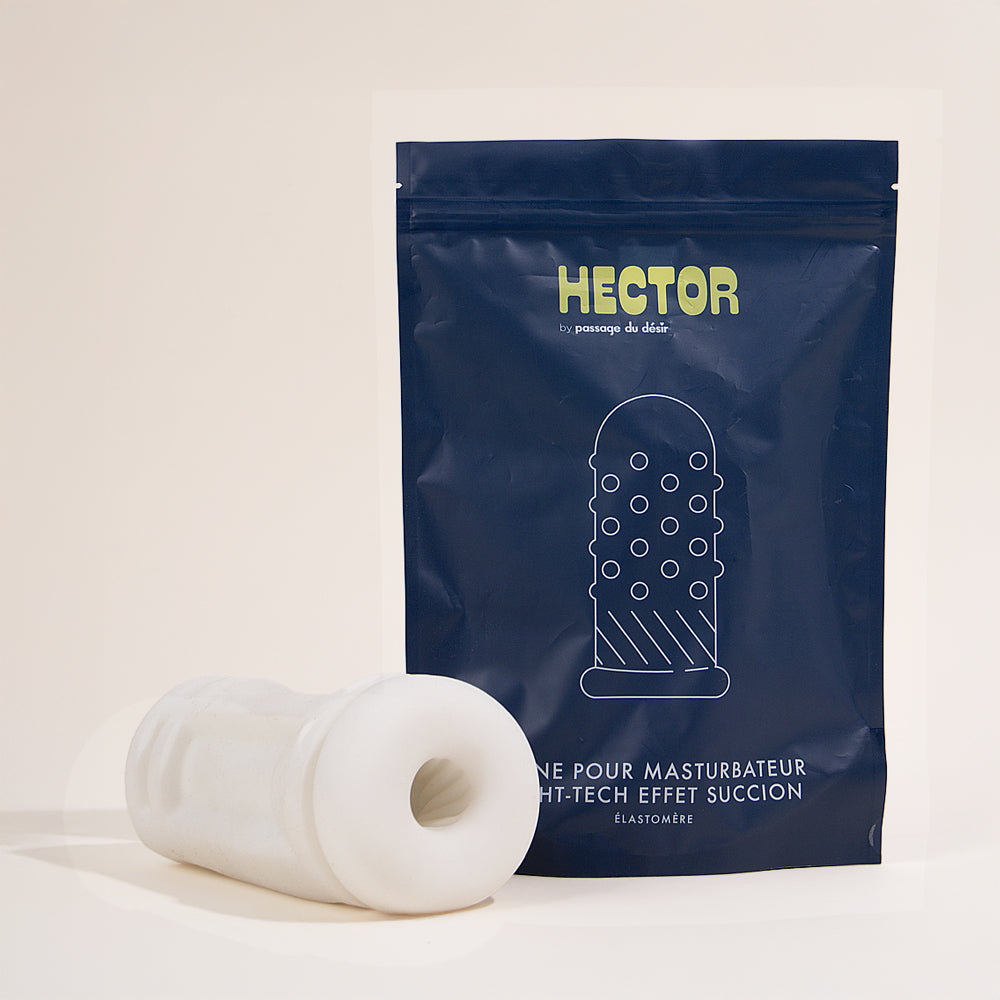 Gaine pour masturbateur high tech effet succion Hector