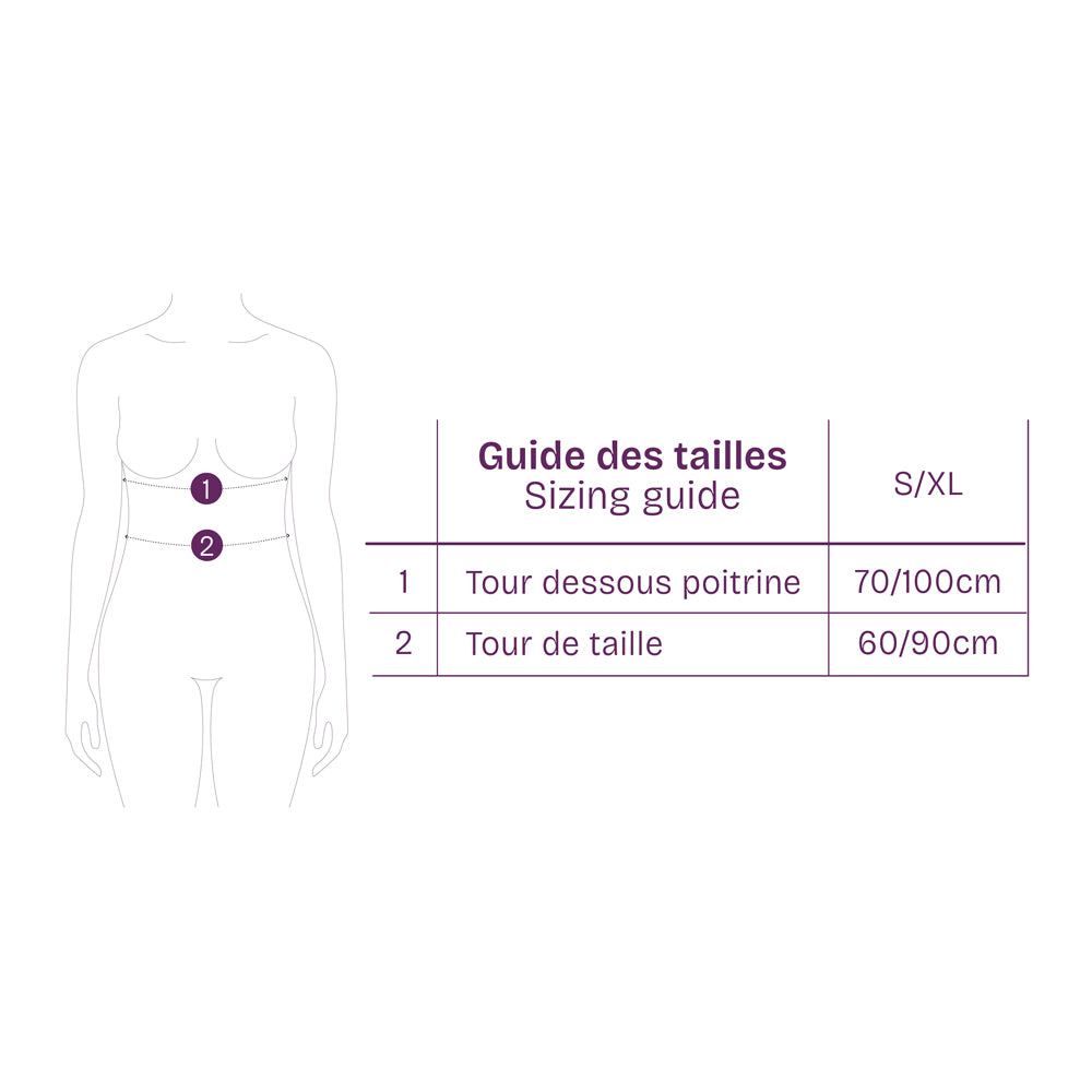 Harnais buste chaîne Anna Passage du désir