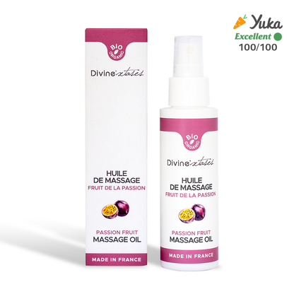 Huile de massage gourmande