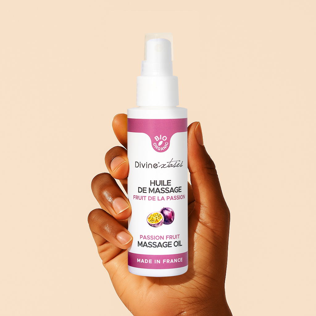 Huile de massage gourmande