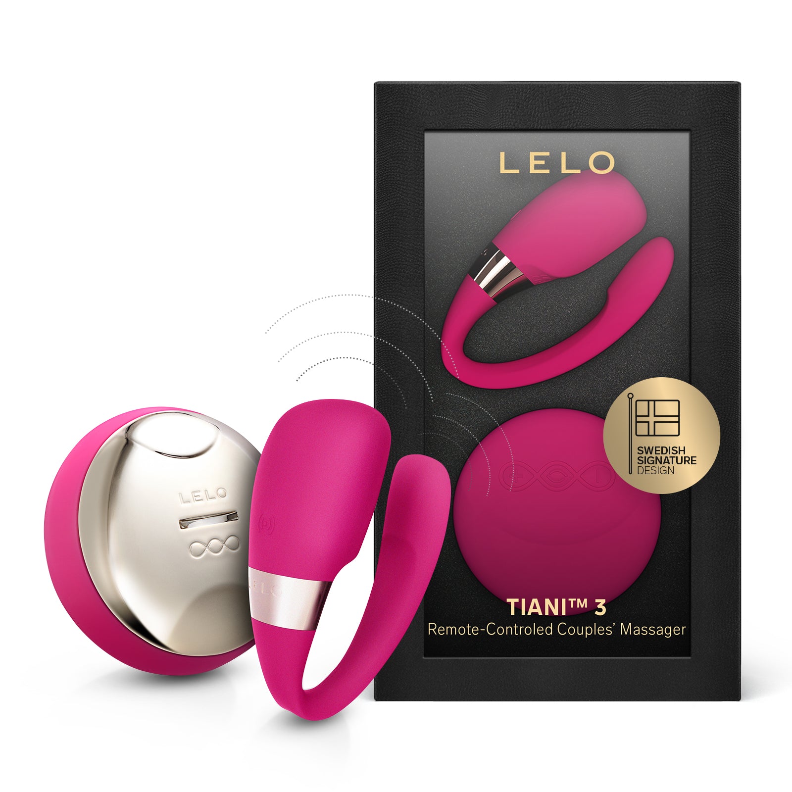 Vibro Tiani 3 de Lelo - Rose