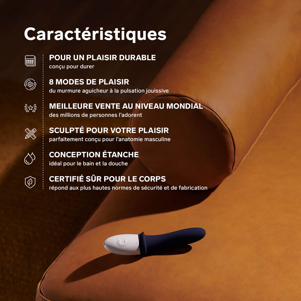 Stimulateur prostatique Billy 2 de Lelo - Bleu