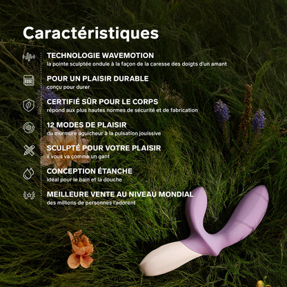 Masseur prostatique Loki Wave 2 de Lelo - Bleu