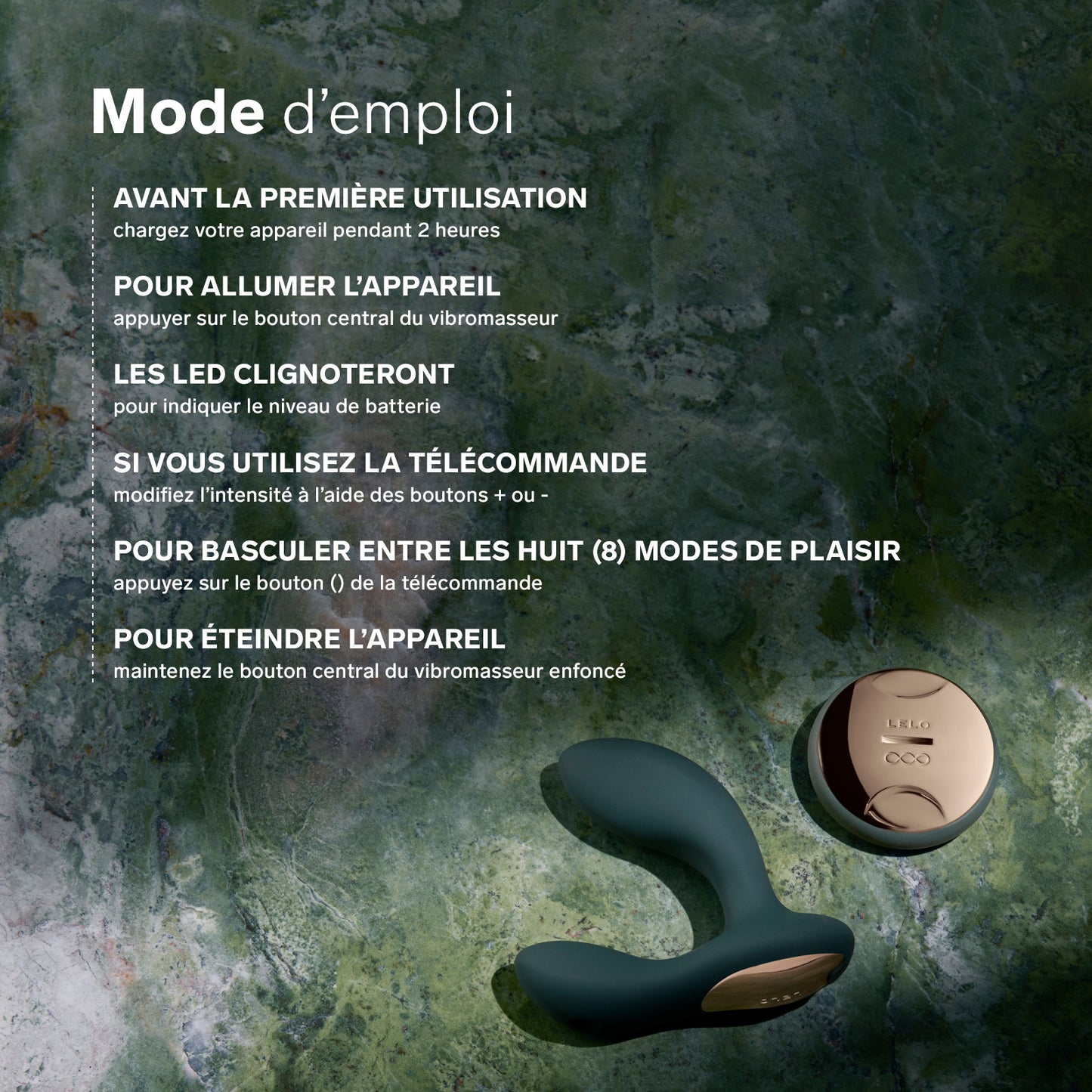 Hugo 2 de Lelo - Noir