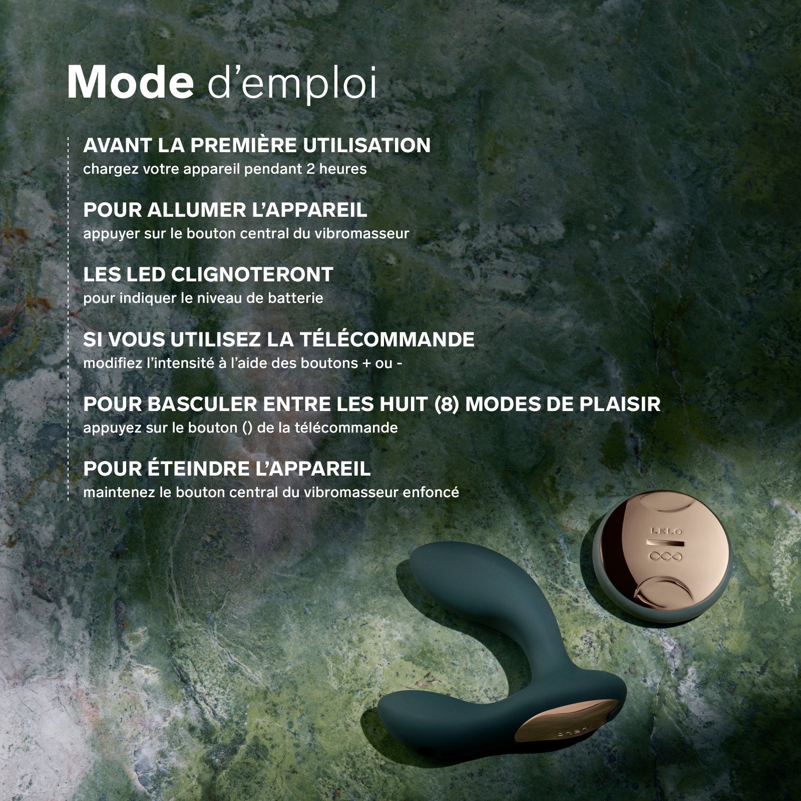 Hugo 2 de Lelo - Noir