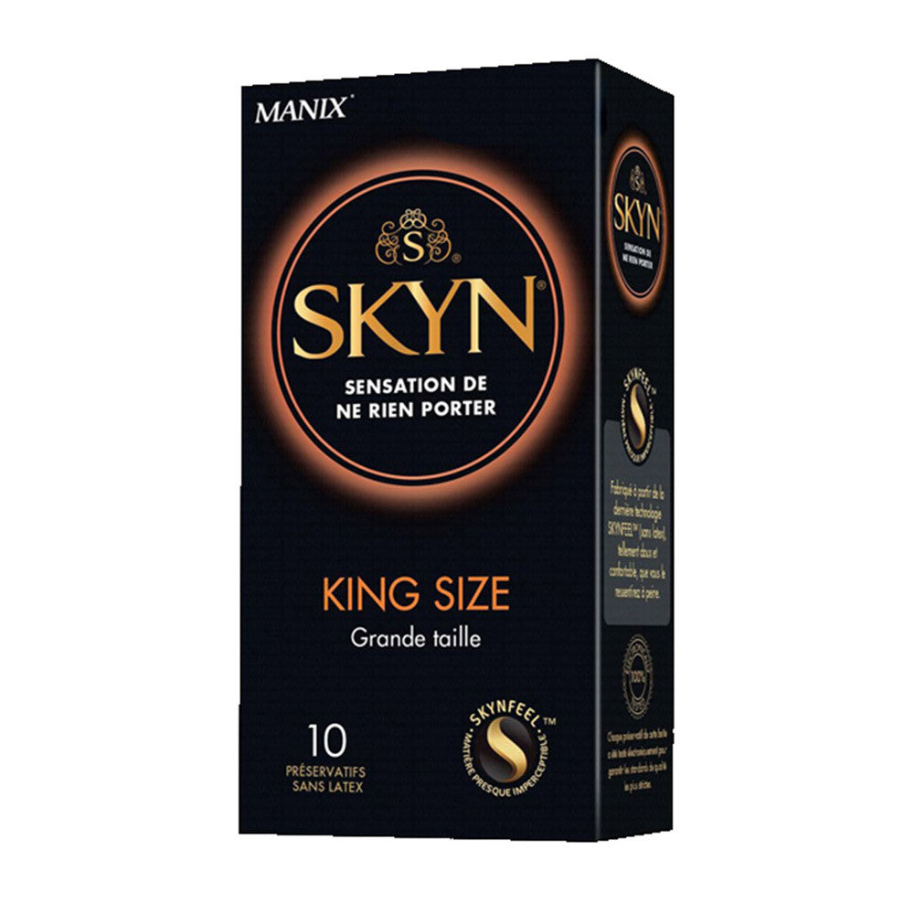 Préservatifs sans latex grande taille Manix Skyn - Boîte de 10