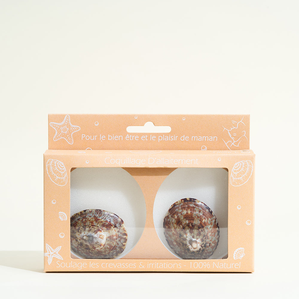 Paire de coquillages d’allaitement
