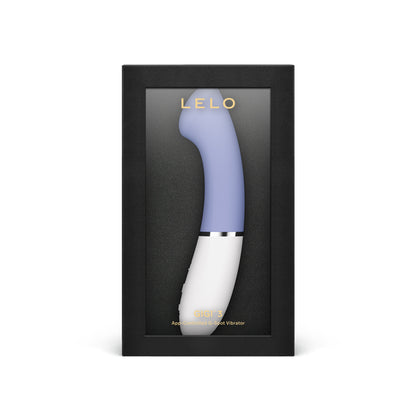Vibro point G connecté Gigi 3 de Lelo - Bleu